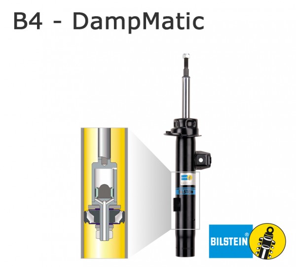 B4 - Dampmatic Stoßdämpfer hinten für ihren MERCEDES-BENZ (BBDC) C-CLASS C 200 Turbo - 150 KW / 204